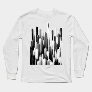 OBELISK POSTURE 2 (MONOCHROME) Long Sleeve T-Shirt